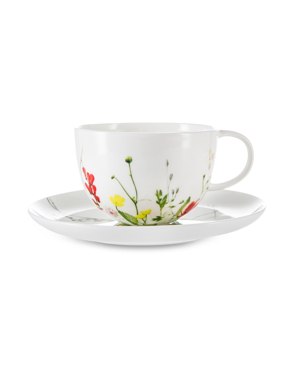 Сервиз чайный Rosenthal Дикие цветы на 6 персон 21 предмет №2, фарфор костяной - фото 4