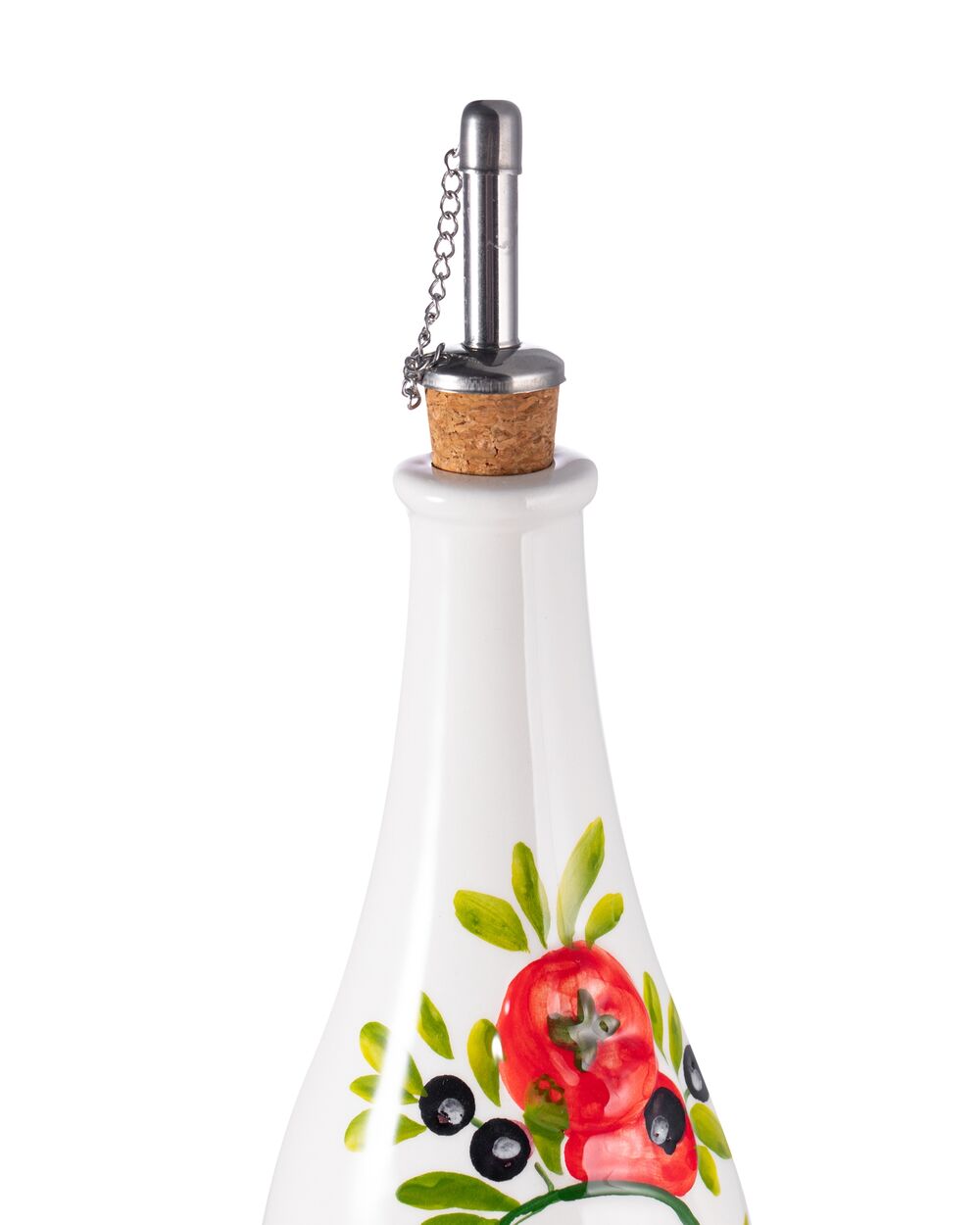 Бутылка для масла Томаты и оливки 27 см, керамика, Edelweiss - фото 3
