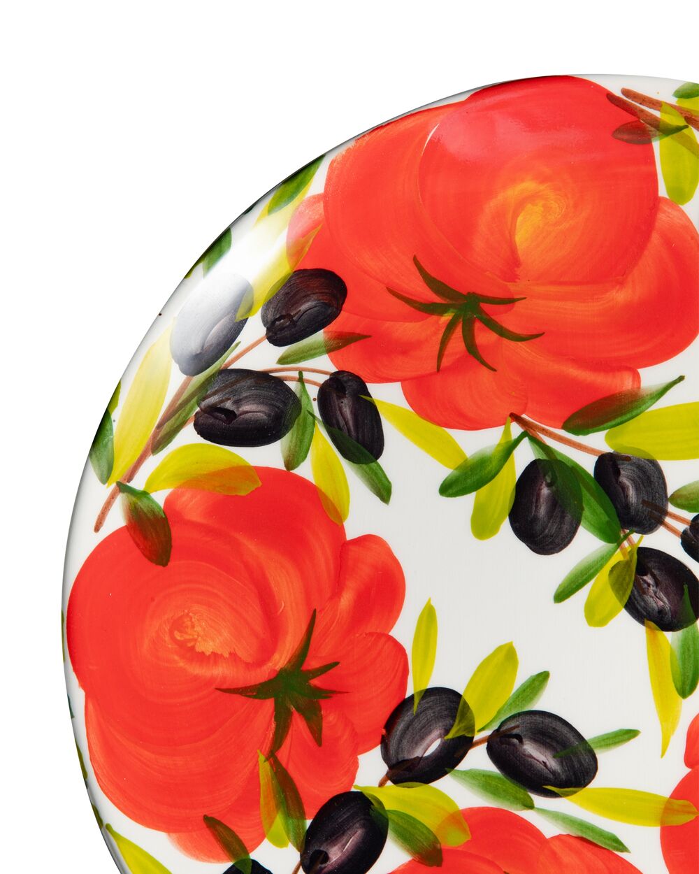 Тарелка обеденная Томаты и оливки 28 см, керамика, Edelweiss - фото 3