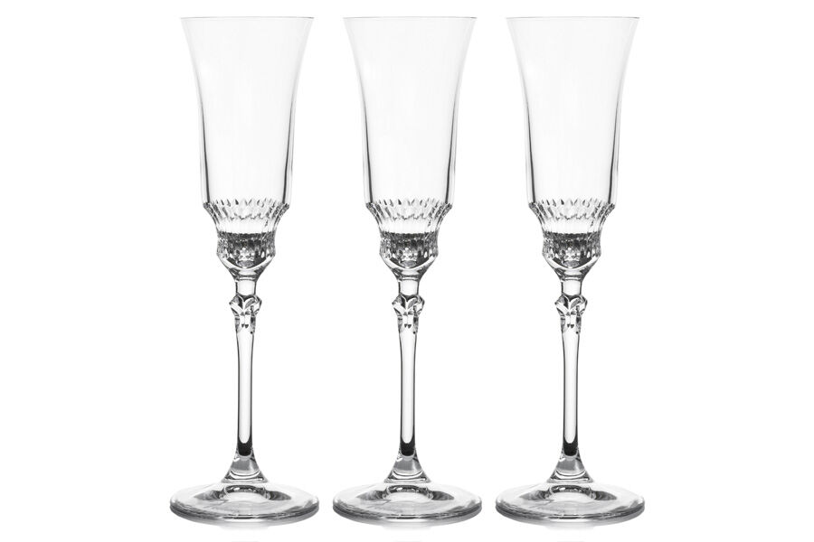 Набор бокалов для шампанского, Gemma Aida, 0,15 л, 6 шт - фото 3