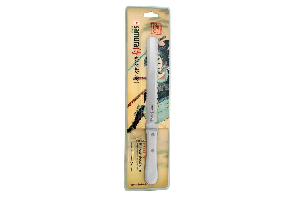 Нож для заморозки "Samura HARAKIRI" 180 мм, коррозионно-стойкая сталь, ABS пластик - фото 6