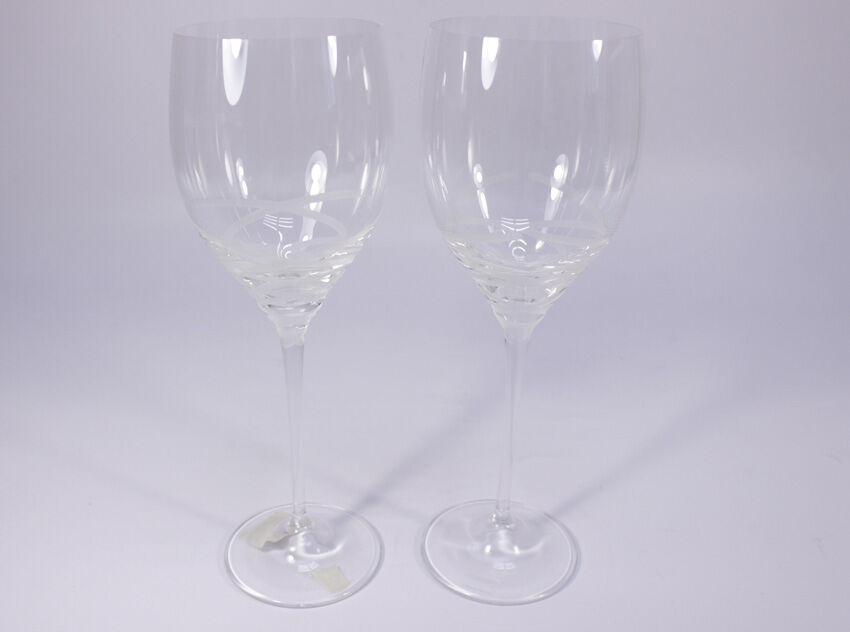 Набор из 2 бокалов для красного вина VERA WANG (BLANC SUR BLANC) 350мл Wedgwood - фото 4