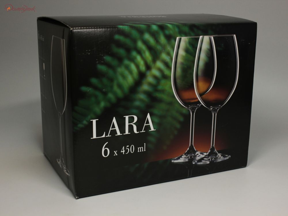 Бокалы для вина "Лара" 450 мл, 6 шт. - фото 6