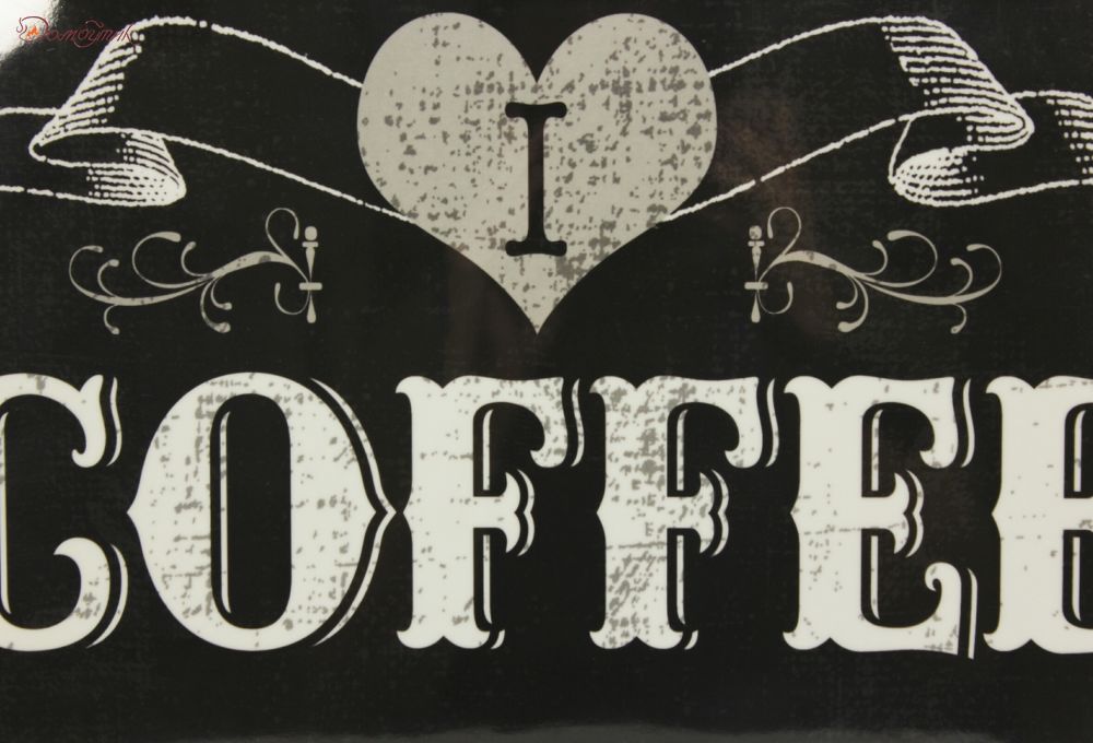 Поднос "Я люблю кофе" 47,5х33 см - фото 2