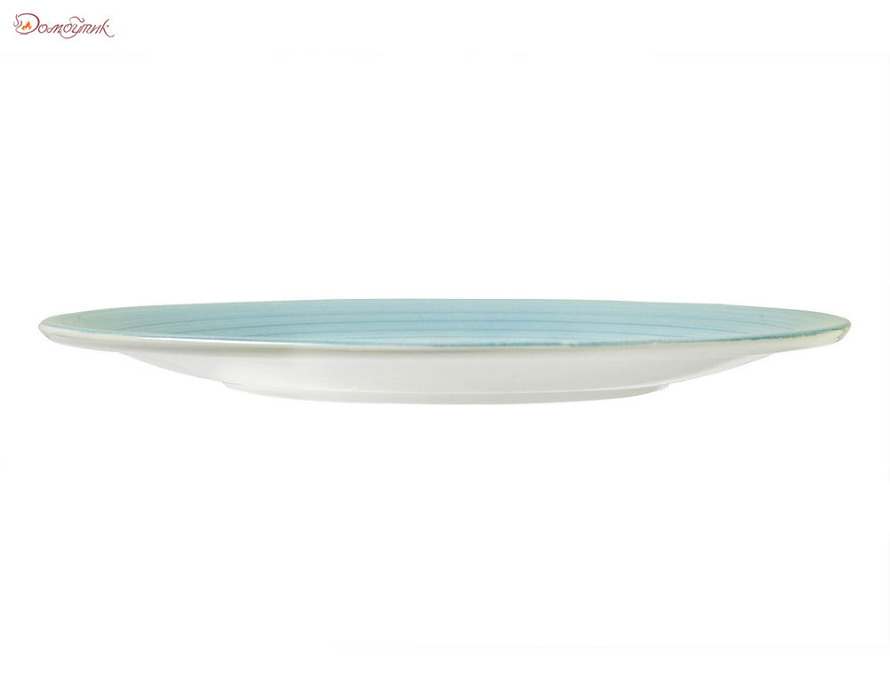 Закусочная тарелка Medison 23 см, голубая. - фото 3