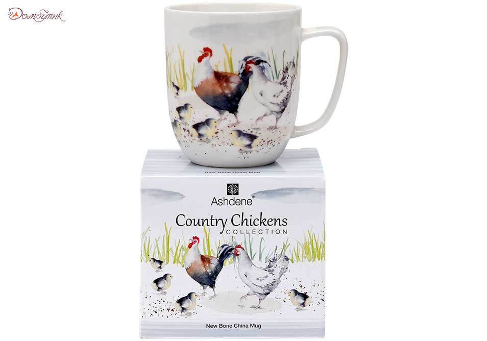 Кружка "Country Chickens Family" 350мл, ASHDENE  - фото 2