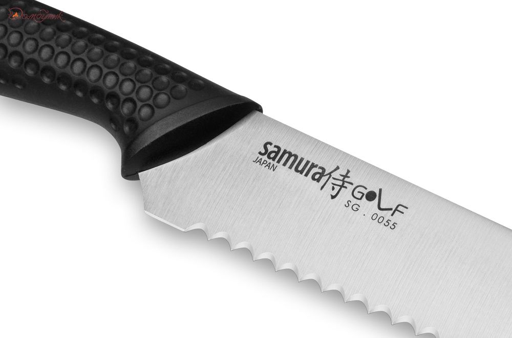 Нож кухонный "Samura GOLF" для хлеба 230 мм, AUS-8 - фото 3