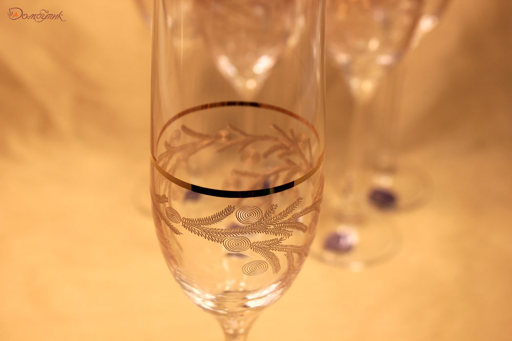 Набор "Виола" бокалы для шампанского, 190 мл (6шт) - фото 3