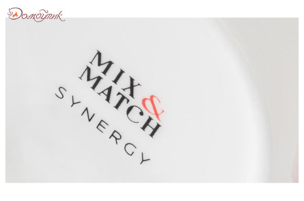 Кружка 450 мл "Синергия" (красная ручка), Mix&Match - фото 2