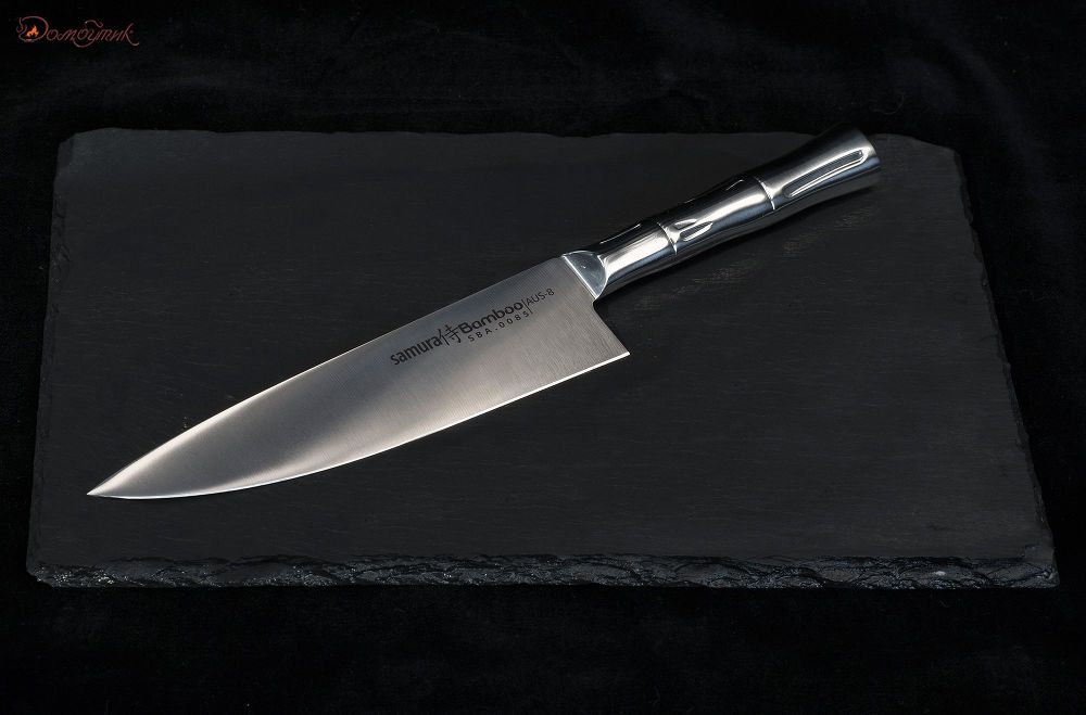 Нож кухонный "Samura Bamboo" Шеф 200 мм - фото 5
