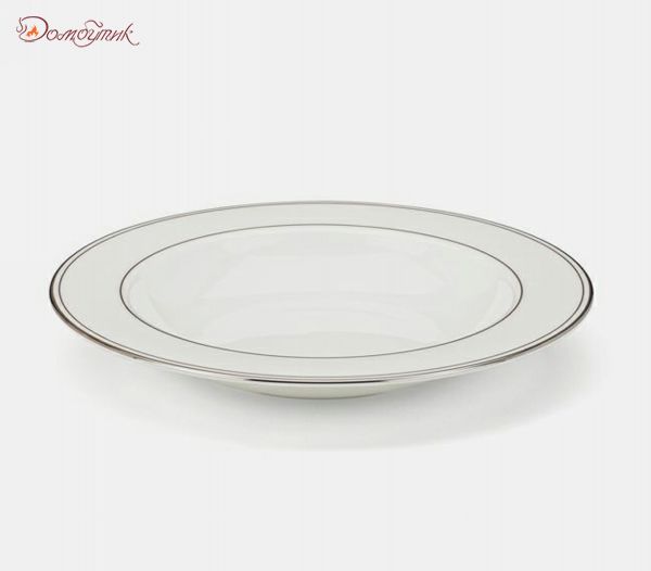Тарелка суповая "Federal Platinum" 23 см - фото 1