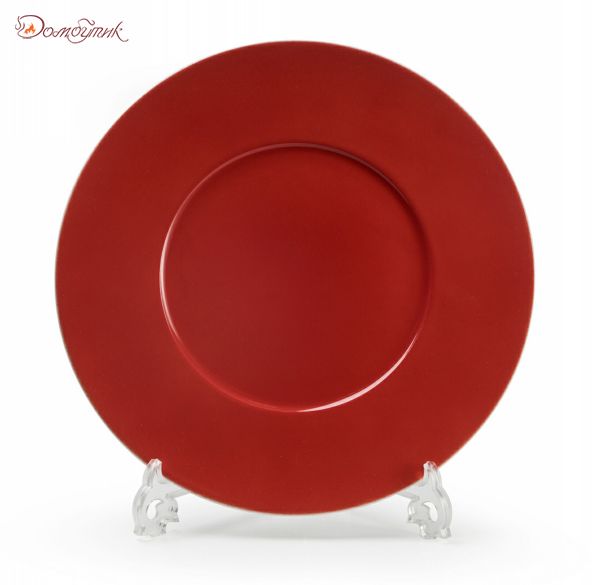 Тарелка "Putoisage rouge" 27 см