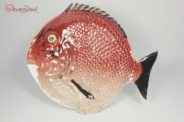 Тарелка обеденная  "Рыба" 27 см - фото 1
