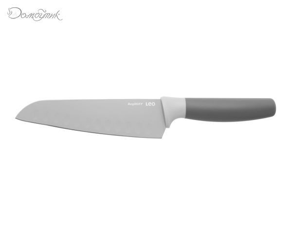 Нож сантоку 17 см (серый) - фото 1