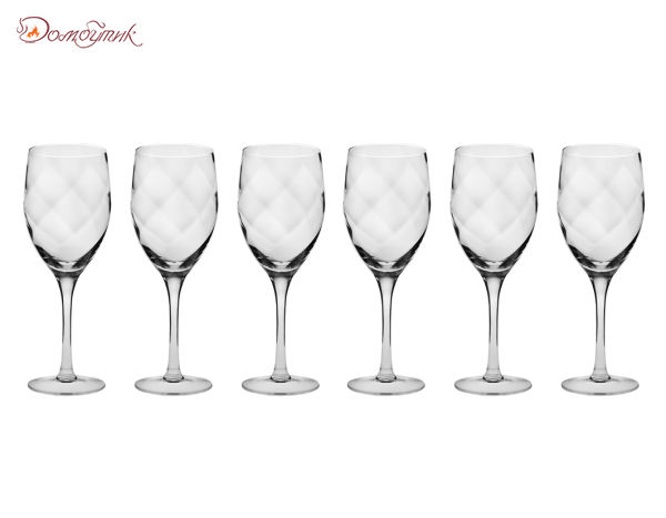 Набор бокалов для белого вина  "Романтика",270мл, 6шт