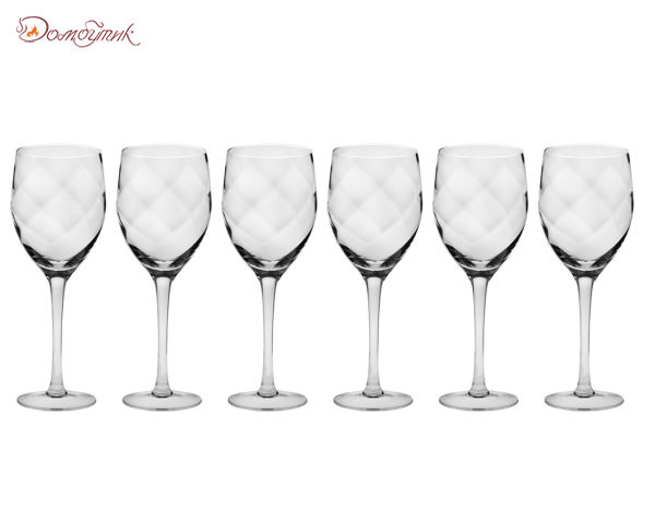 Набор  бокалов для красного вина  "Романтика", 320мл, 6шт