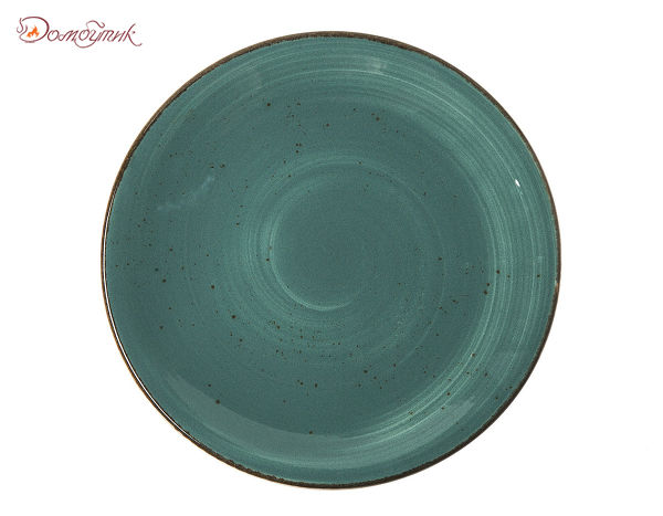 Обеденная тарелка Rustics 28 см, синяя. - фото 1