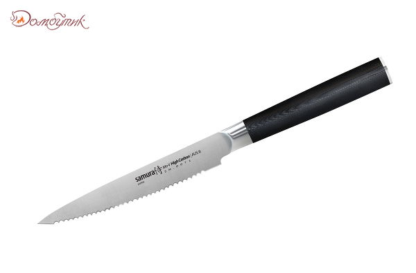 Нож кухонный "Samura Mo-V" для томатов 120 мм, G-10