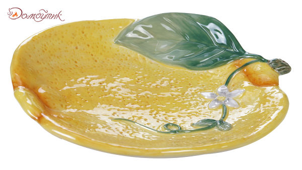 Блюдо сервировочное 3D "Лимоны" 20х16см ,Certified International - фото 1