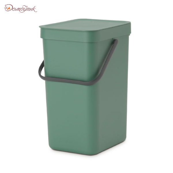 Встраиваемое мусорное ведро Sort & Go (12 л), Темно-зеленый