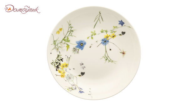 Тарелка суповая Rosenthal Альпийские цветы 21см - фото 2
