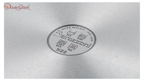 Кастрюля с крышкой Barazzoni Prestige 18см, 2,3л, сталь нержавеющая - фото 3