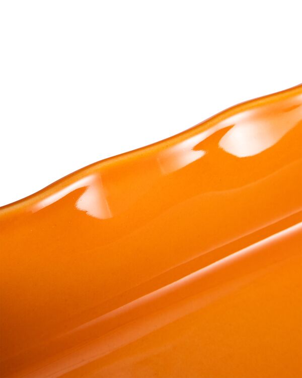 Форма для запекания прямоугольная Esprit de cuisine Festonne 36,5х20 см, 2,7 л, ручки, оранжевая - фото 3