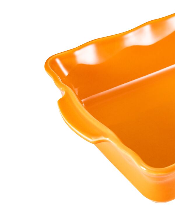 Форма для запекания прямоугольная Esprit de cuisine Festonne 36,5х20 см, 2,7 л, ручки, оранжевая - фото 4
