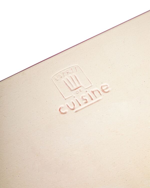 Форма для запекания прямоугольная Esprit de cuisine Festonne 41х25 см, ручки, вишневая - фото 2