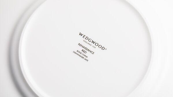 Тарелка десертная Wedgwood Ренессанс 18 см красная - фото 7