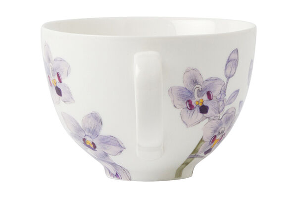 Чашка с блюдцем Орхидея лиловая, 0,24 л - фото 4