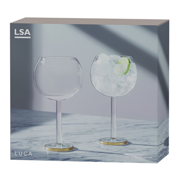 Набор бокалов для вина Luca, 560 мл, 2 шт., LSA International - фото 5