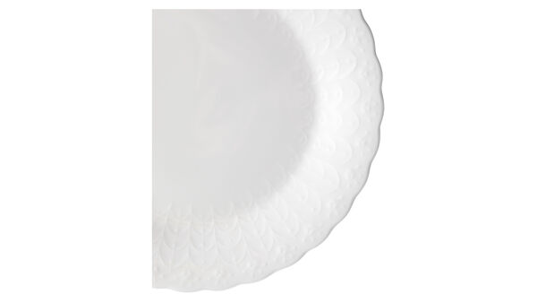 Тарелка пирожковая 16 см, Белый шелк Narumi - фото 3