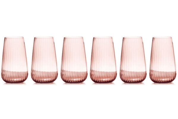 Набор стаканов для воды, 570 мл, 6 шт Opium, розовый, Le Stelle - фото 2
