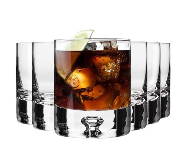 Набор стаканов для виски Krosno Легенда 250 мл, стекло, 6 шт - фото 2