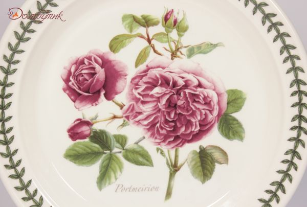 Тарелка закусочная "Ботанический сад. Розы. Portmeirion" 21,5 см - фото 2