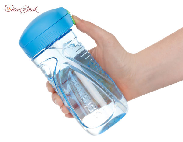 Бутылка для воды с трубочкой тритан,  520мл - фото 4