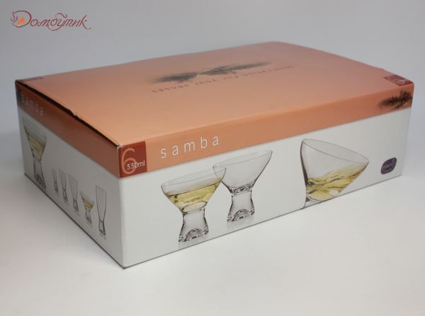 Бокалы для шампанского "Самба" 330 мл, 6 шт. - фото 6