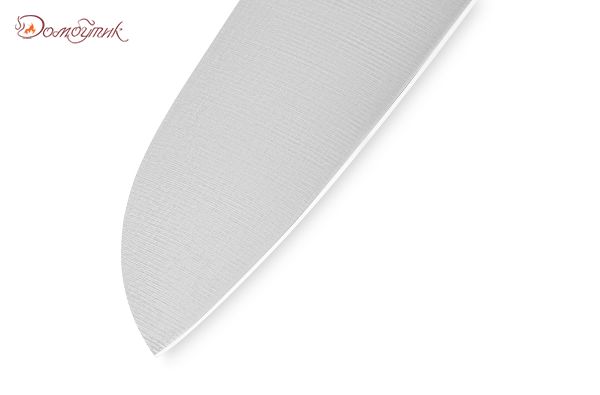 Нож кухонный "Samura HARAKIRI" Сантоку 175 мм, корроз.-стойкая сталь, ABS пластик - фото 5