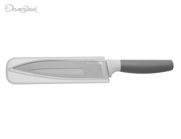 Нож для мяса 19 см (серый) - фото 2