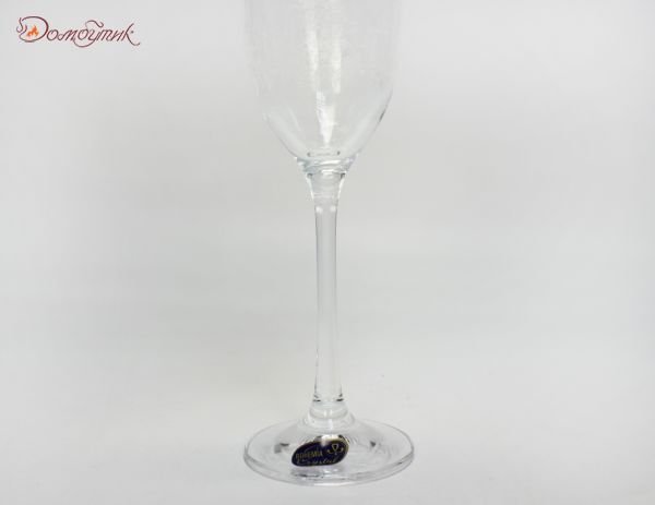 Бокалы для шампанского "Виола Снежинки" 190 мл, 2 шт. - фото 3
