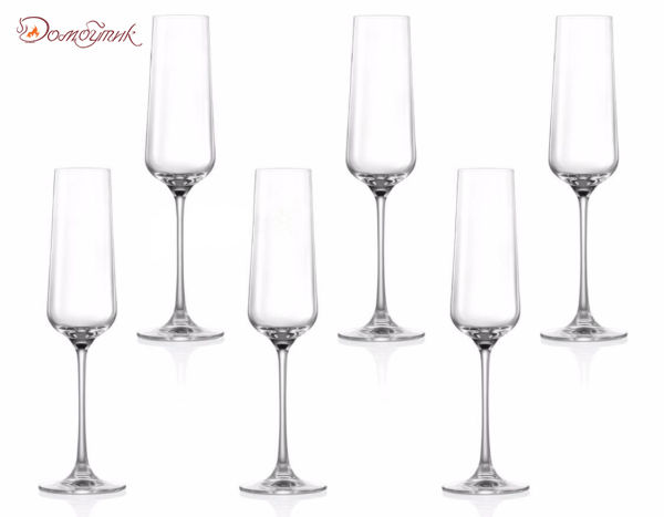 Набор бокалов для шампанского Lucaris 270мл 6шт - фото 6