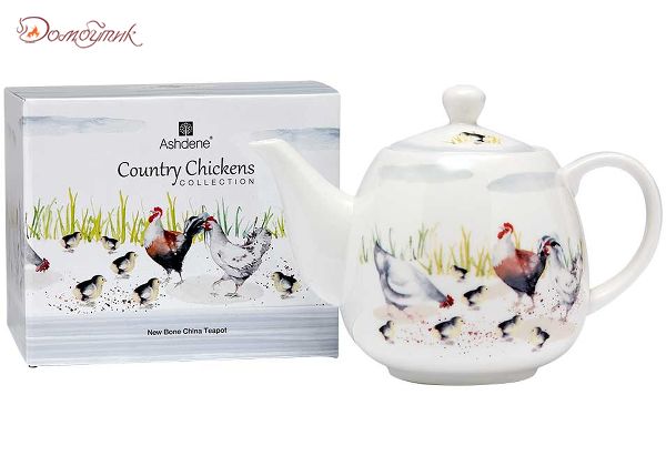 Чайник "Country Chickens" 650мл, ASHDENE - фото 2