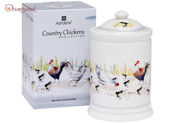 Емкость для сыпучих продуктов" Country Chickens", ASHDENE - фото 2
