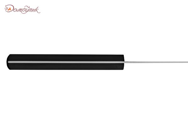 Нож кухонный "Samura SHADOW" универсальный с покр. Black-coating 150мм, AUS-8, ABS пластик - фото 3