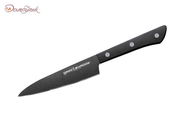 Набор из 2 ножей "Samura SHADOW" с покрытием Black-coating (21, 85), AUS-8, ABS пластик - фото 2