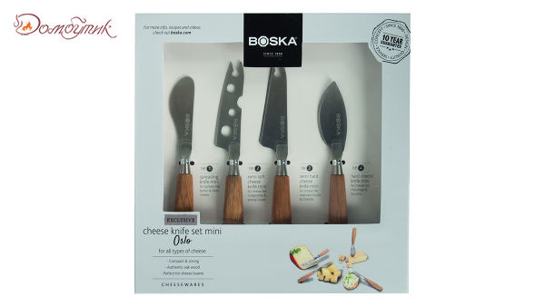 Набор мини-ножей для сыра (4пр.),Boska - фото 8