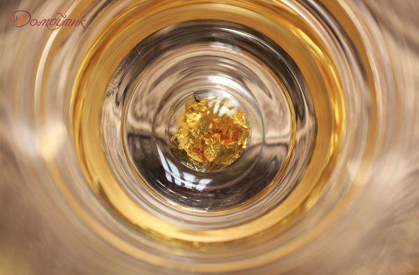 Набор из 2-х бокалов с сусальным золотом для пива, воды - фото 3
