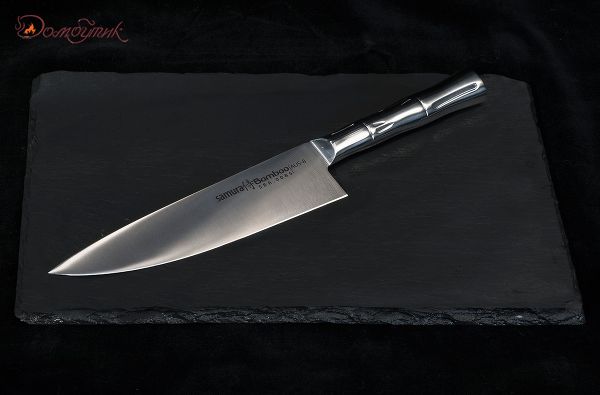 Нож кухонный "Samura Bamboo" Шеф 200 мм - фото 5