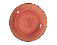 Тарелка для пасты Rustics 25,5 см, терракот, - фото 1